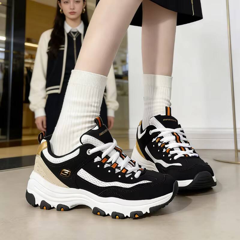 Women Shoes Skechers - Skechers D Lites Women Chunky Sneakers