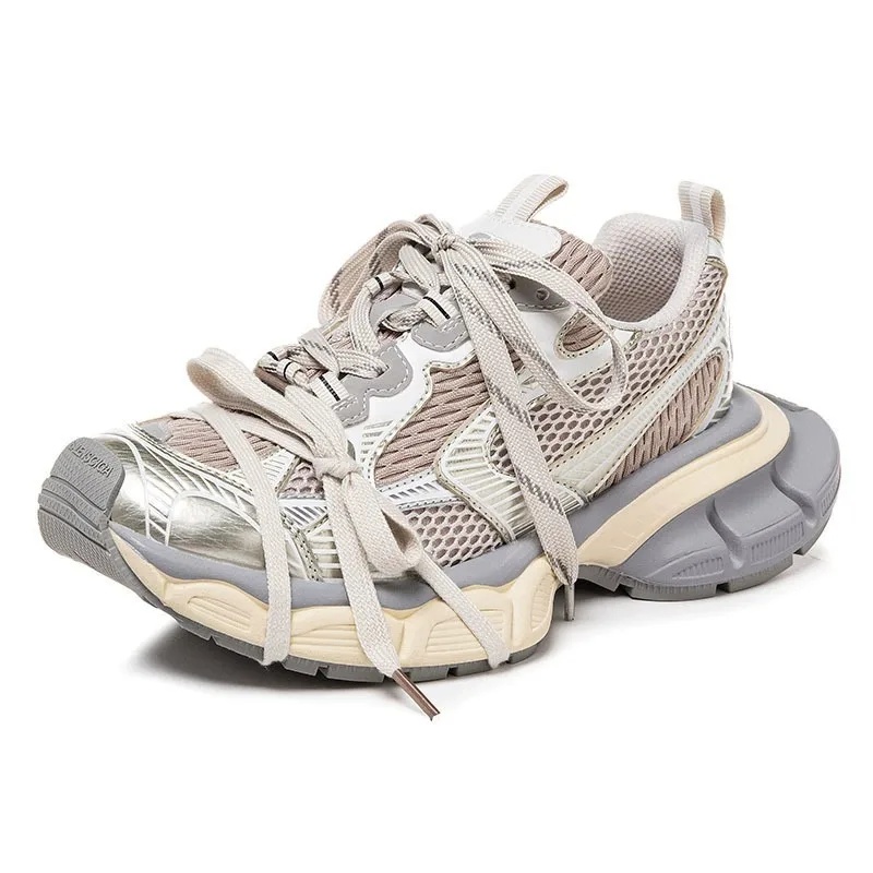 Women Shoes Tennis - New Women Dad Shoes Breathable Dirty
