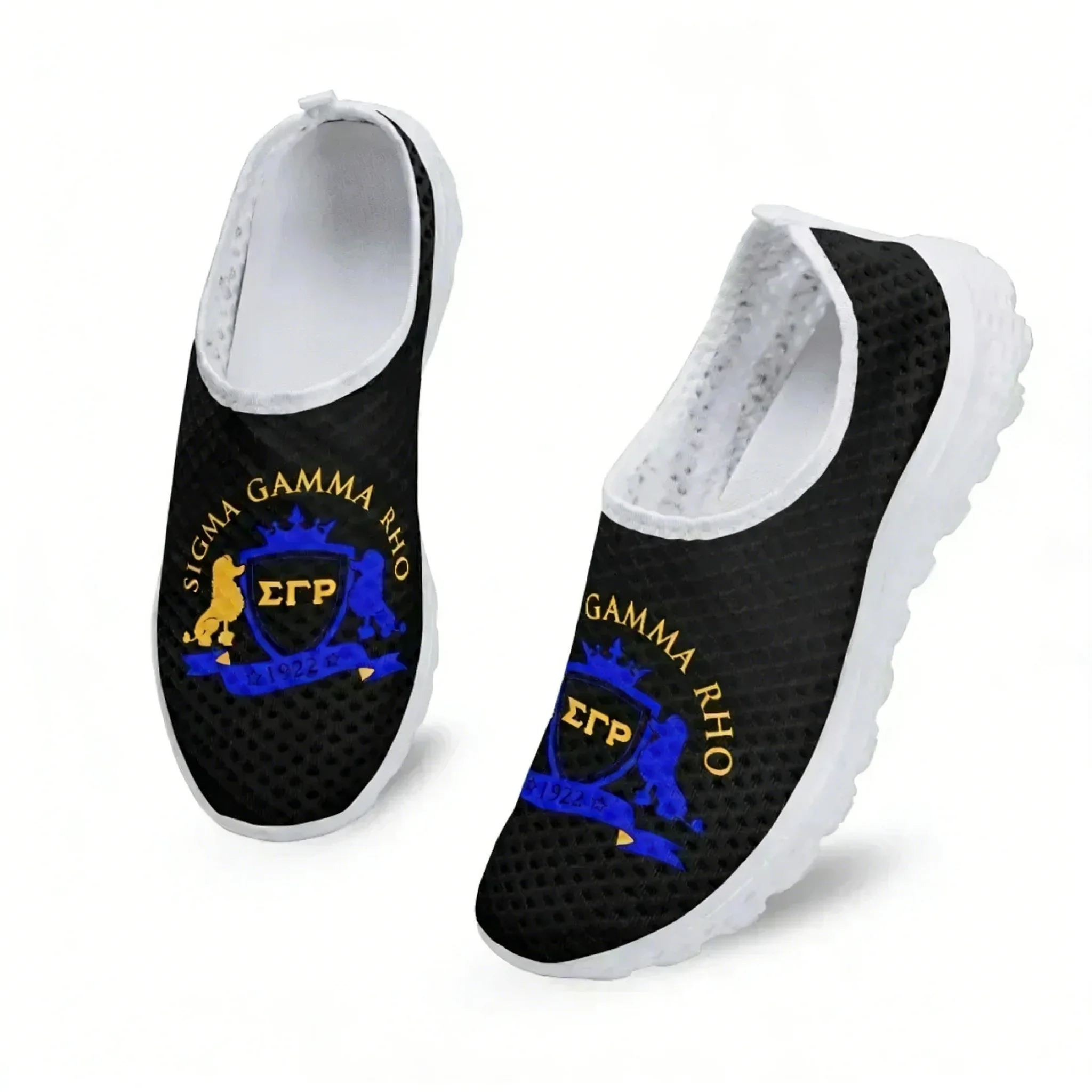 Women Shoes Tennis - Sigma Gamma Rho Poddle Mesh High