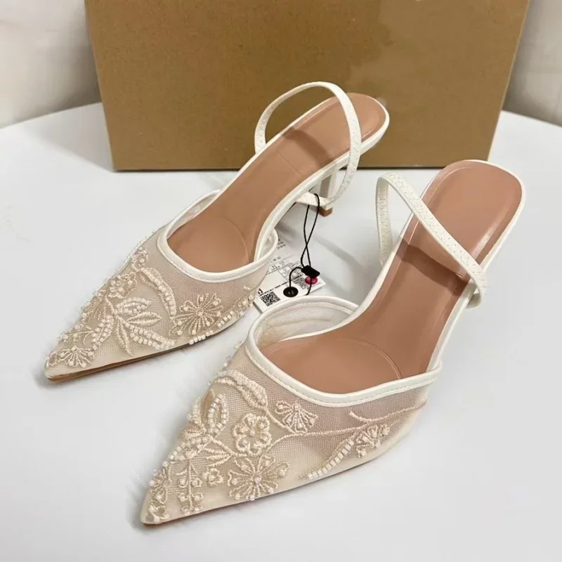 Women Shoes Zara - Brand Designer White Women Wedding Pumps