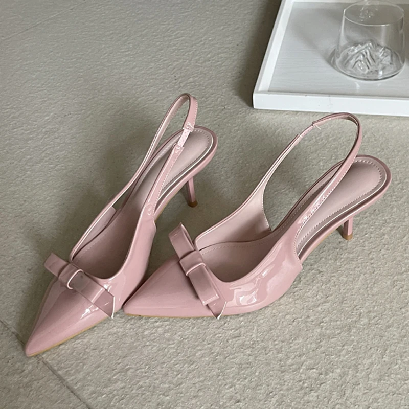 Women Shoes Zara - Eilyken New Design Slingbacks Butterfly-knot Women