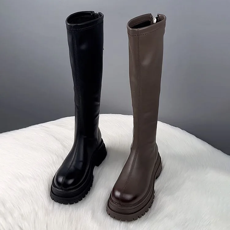 Knee High Boots Women - Black Long Boots Women's Hot Sale