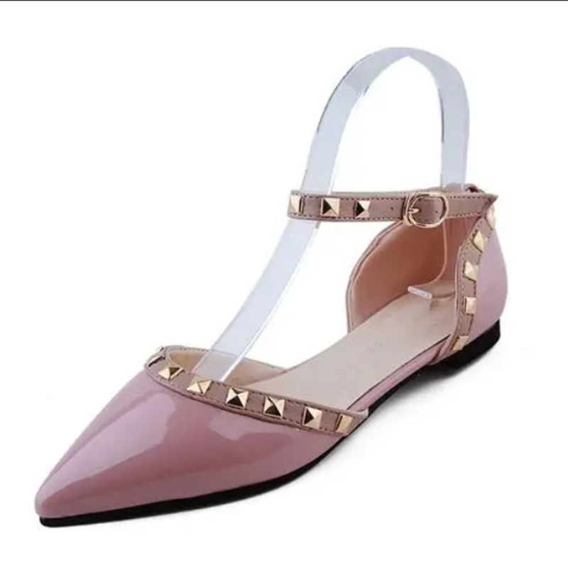 Women'S Shoes X Wide - Women Rivets Flats Shoes Size 46