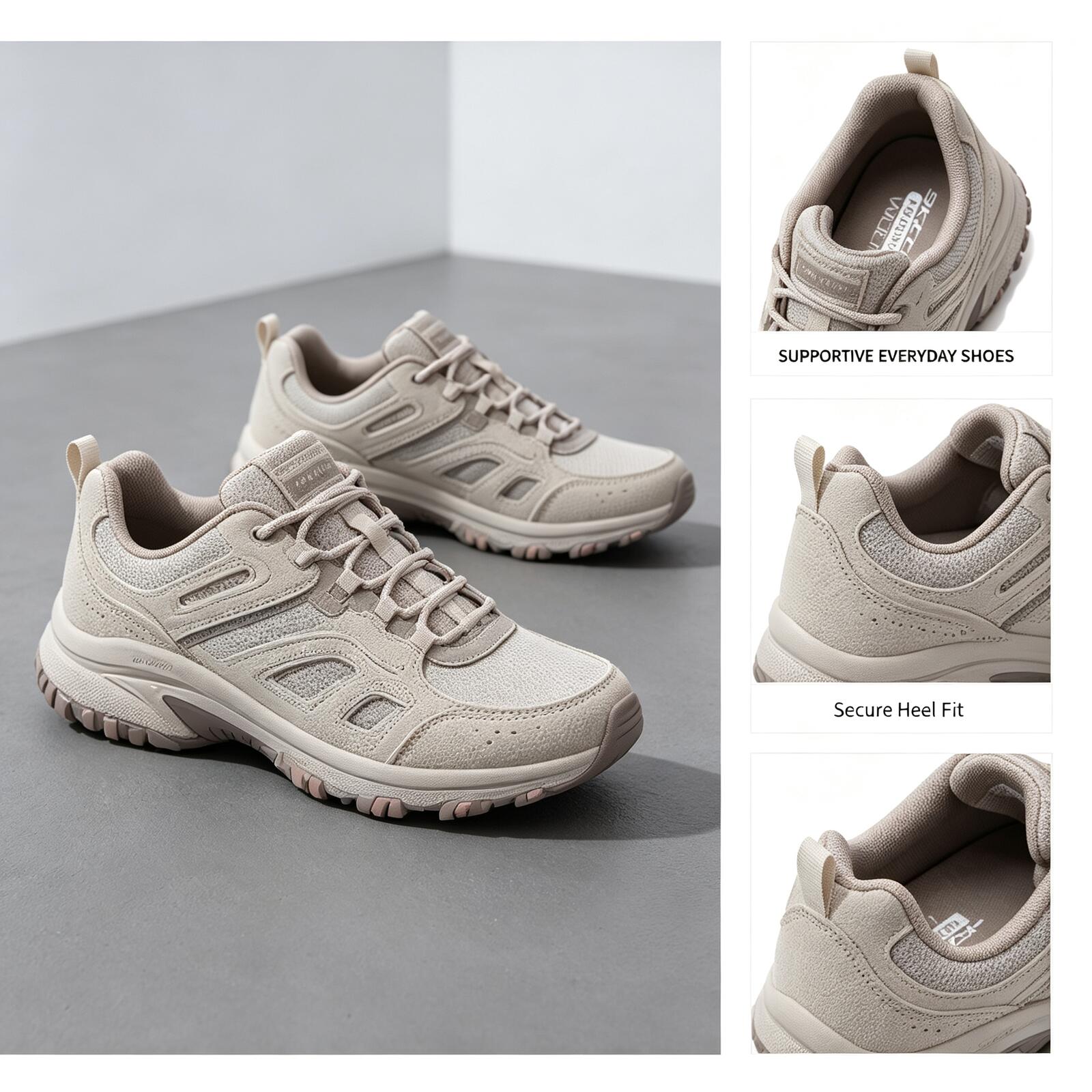 Women Shoes Skechers - SKECHERS Women Running Shoes Breathable Upper