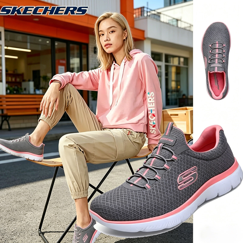Women Shoes Skechers - Skechers Women's Spring Shoes, Breathable Mesh