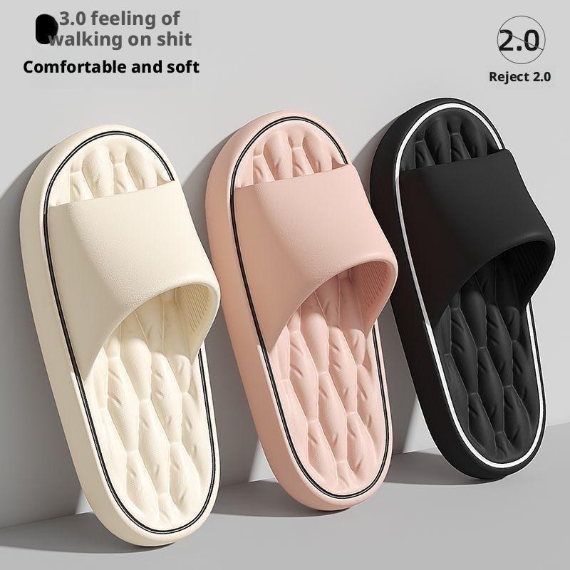 Mule Slip On - Line Pattern Slippers for Couple -