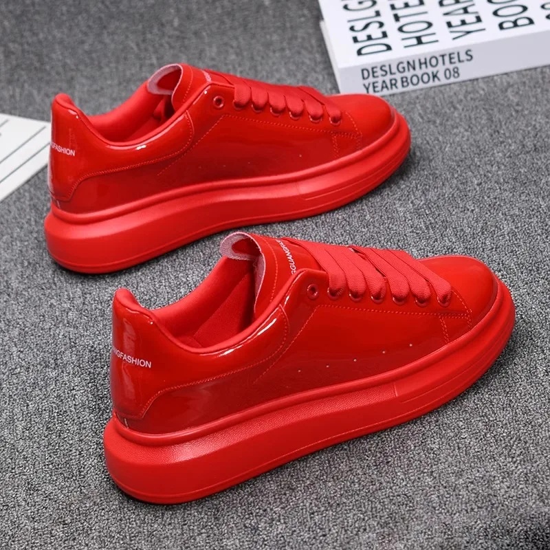 2025 Lacquered White Casual Sh - огляд і ціна Women Shoes Tennis