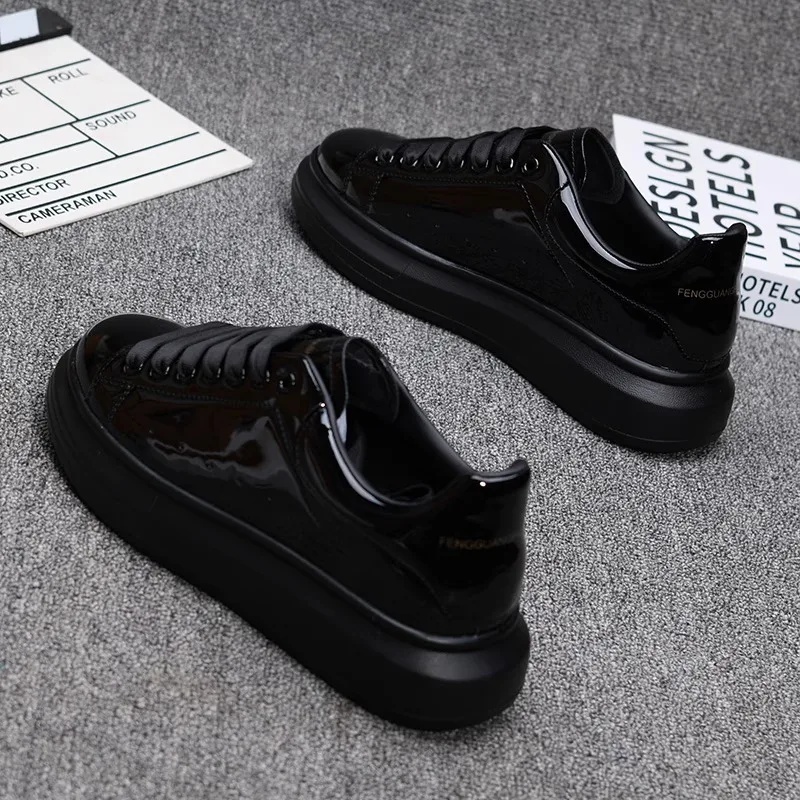 2025 Lacquered White Casual Sh - огляд і ціна Women Shoes Tennis
