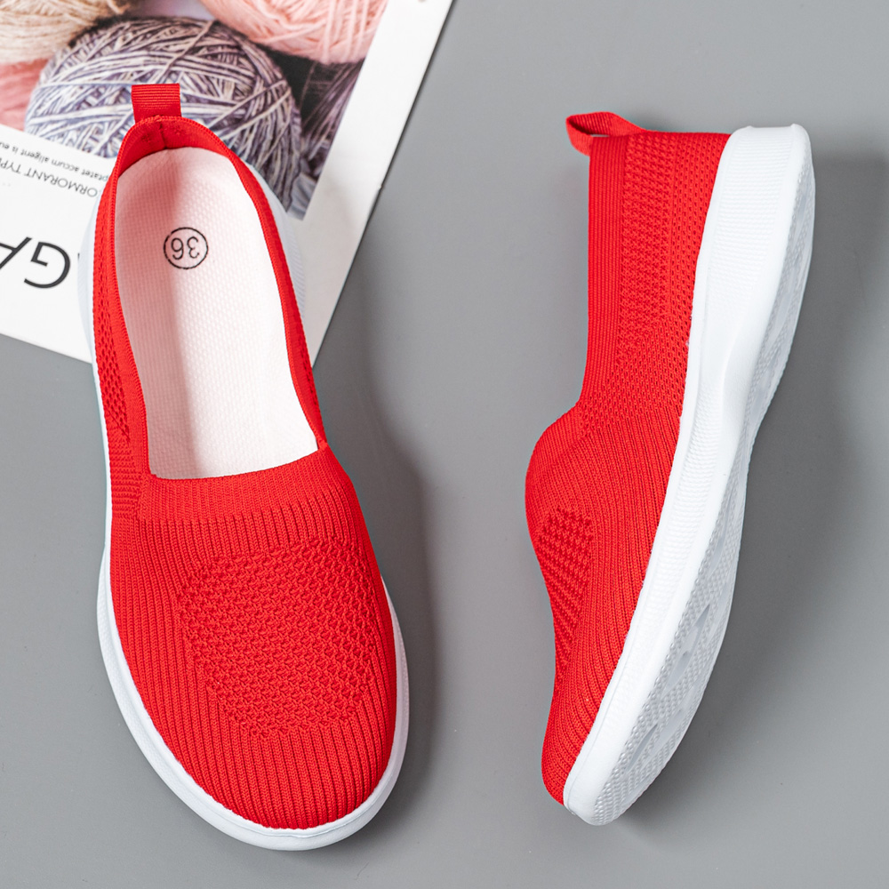 Summer Women Shoes Knitted Soc - огляд і ціна Women Shoes Skechers