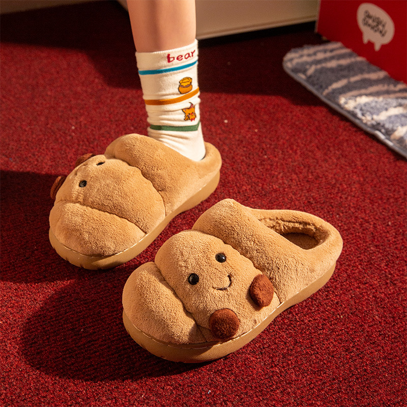 Cute Cartoon Fluffy Slippers F - огляд і ціна Women'S Shoes To Men'S Size