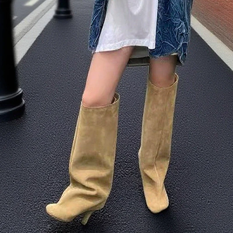 Winter Street Punk Round Toe W - огляд і ціна Knee High Boots Women