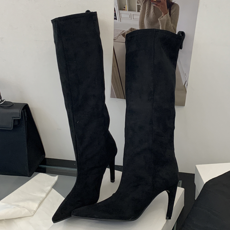 Street Punk Winter Vintage Poi - огляд і ціна Knee High Boots Women