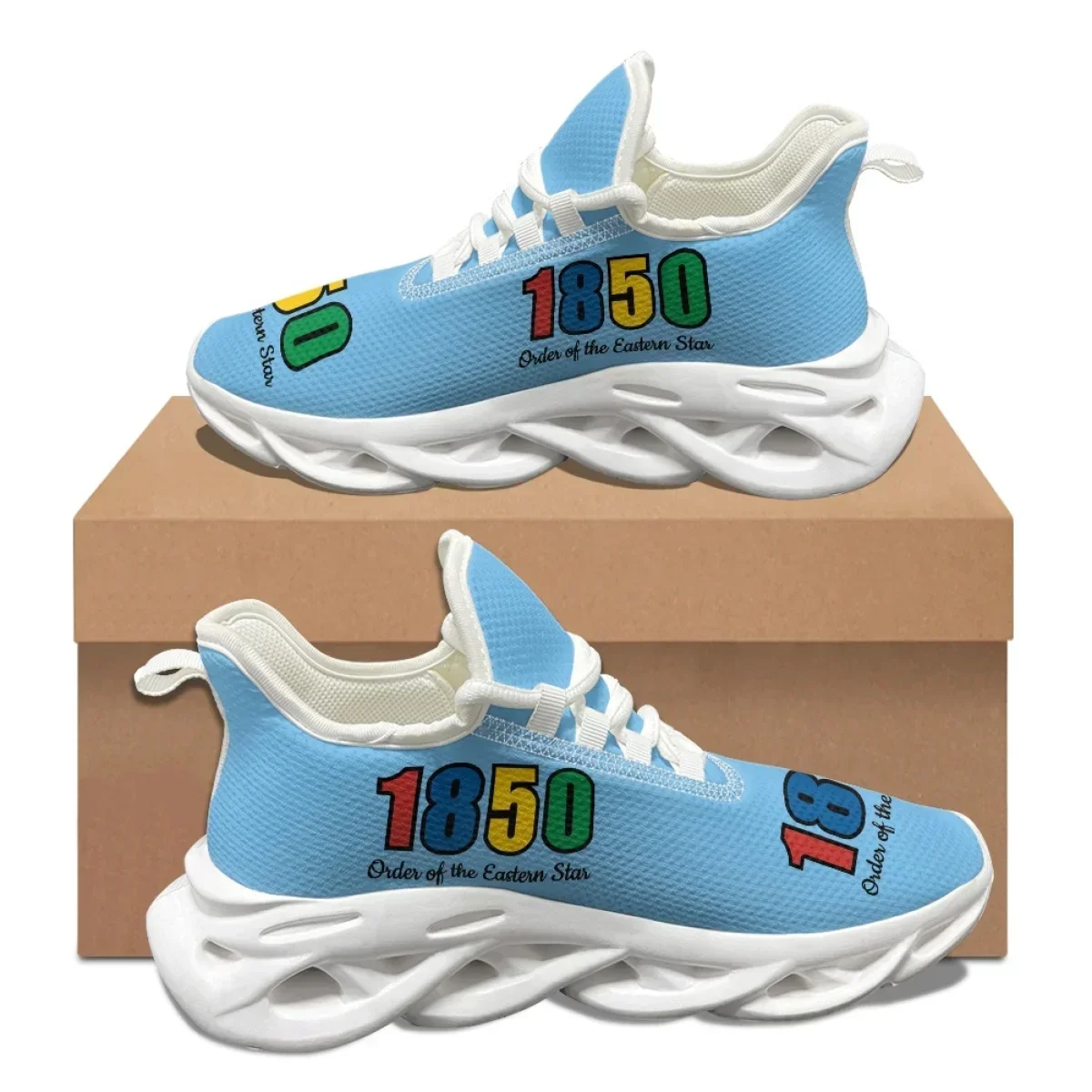 Sky Blue Pentagram OES Pattern - огляд і ціна Women Shoes Tennis