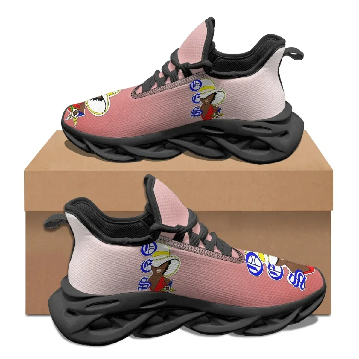 Sky Blue Pentagram OES Pattern - огляд і ціна Women Shoes Tennis