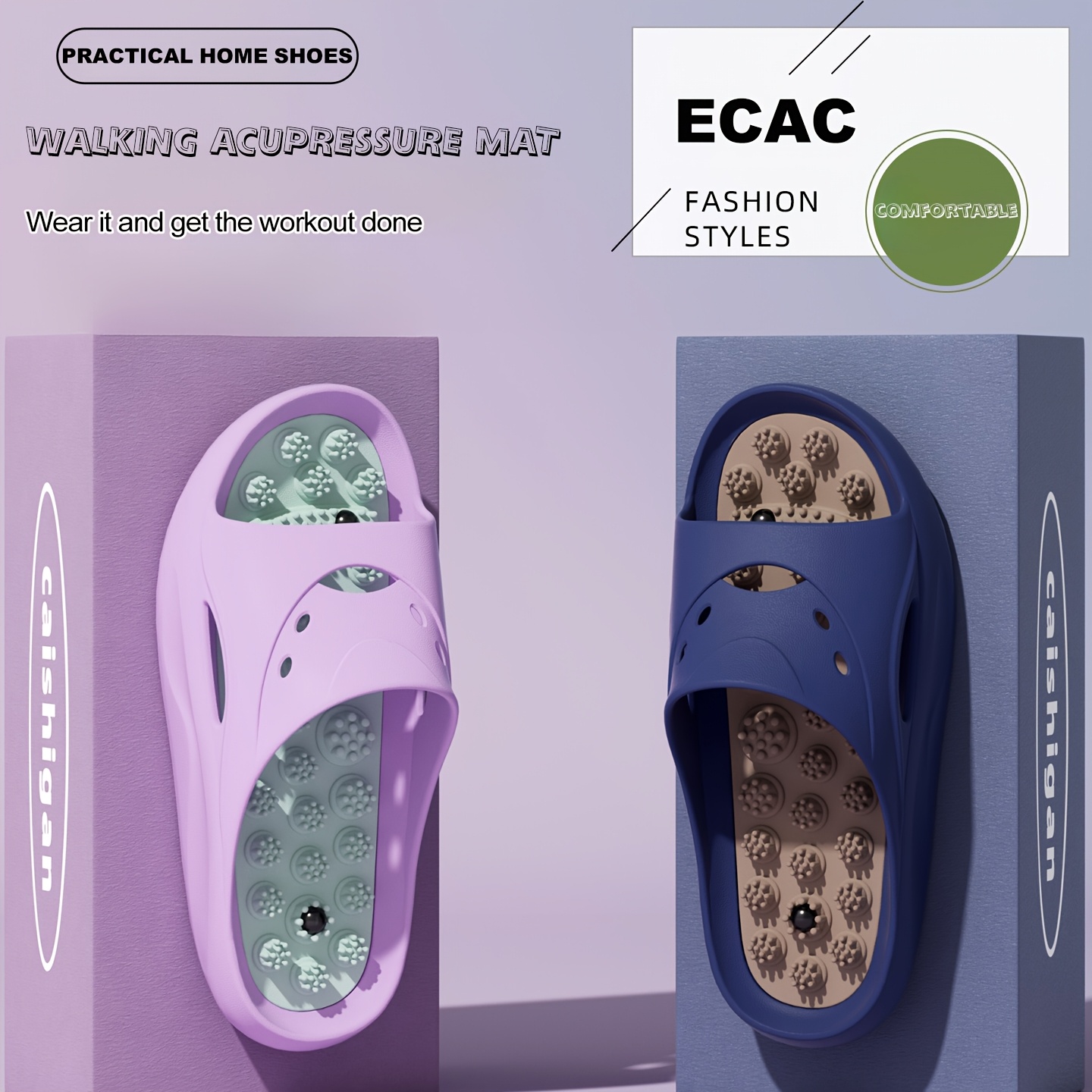 Women Men EVA Massage Slippers - огляд і ціна Women'S Shoes To Men'S Size