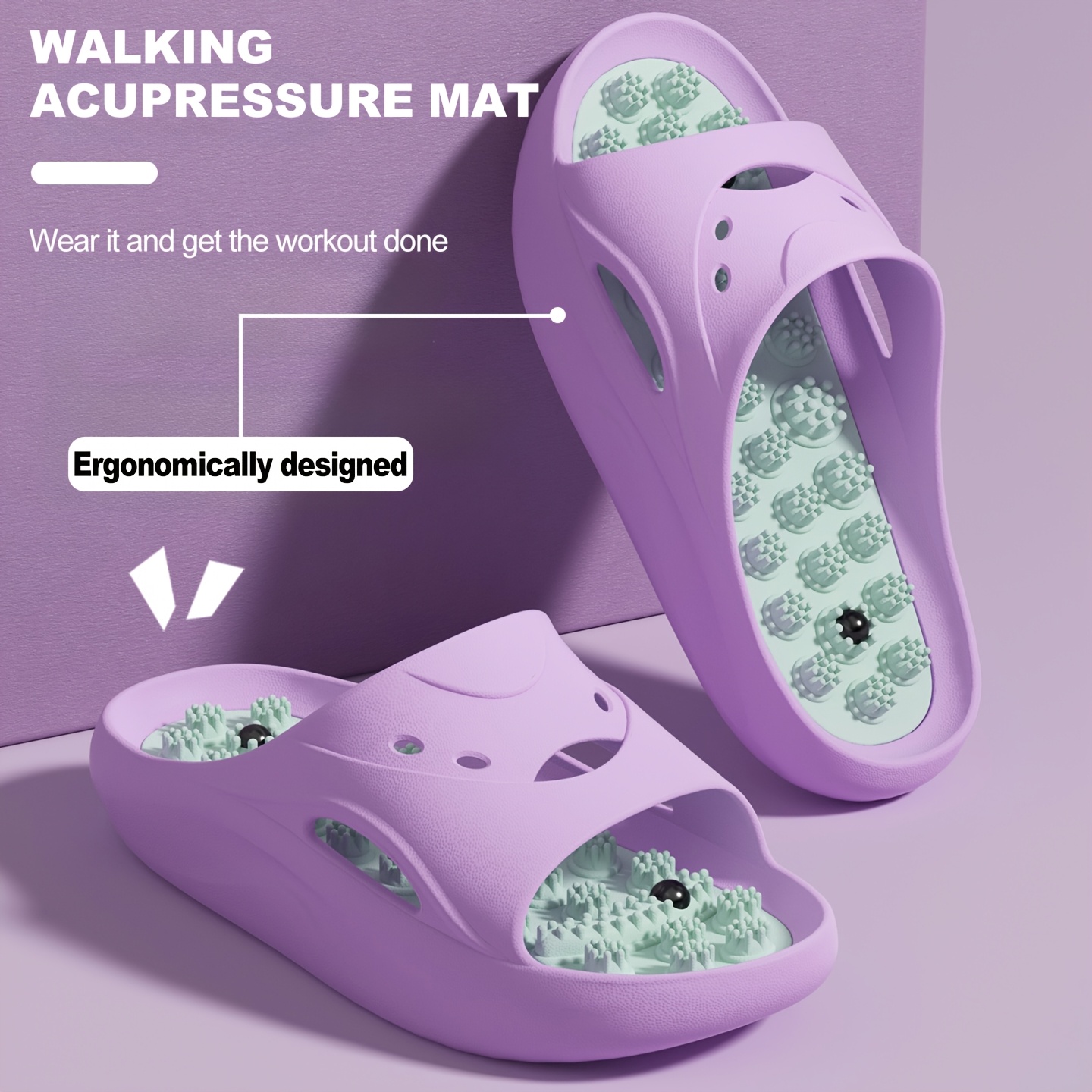 Women Men EVA Massage Slippers - огляд і ціна Women'S Shoes To Men'S Size