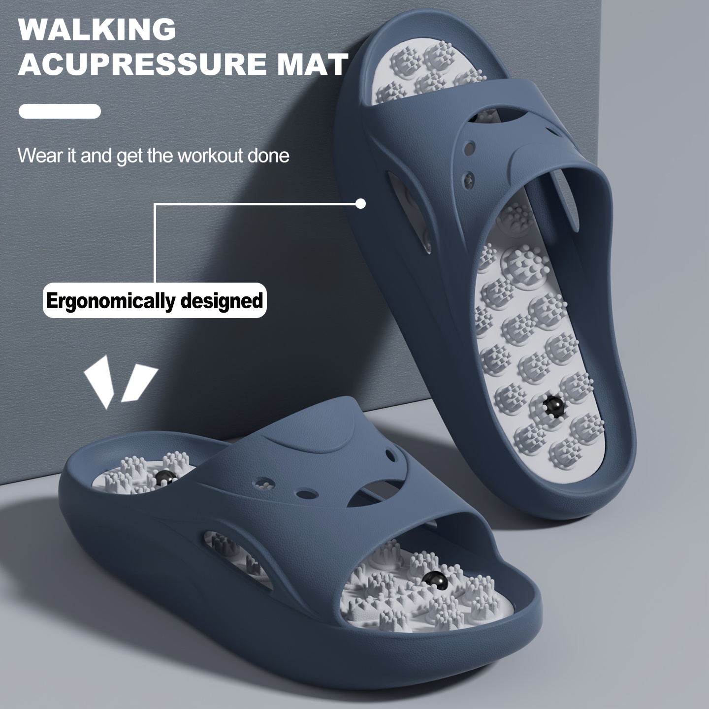 Women Men EVA Massage Slippers - огляд і ціна Women'S Shoes To Men'S Size