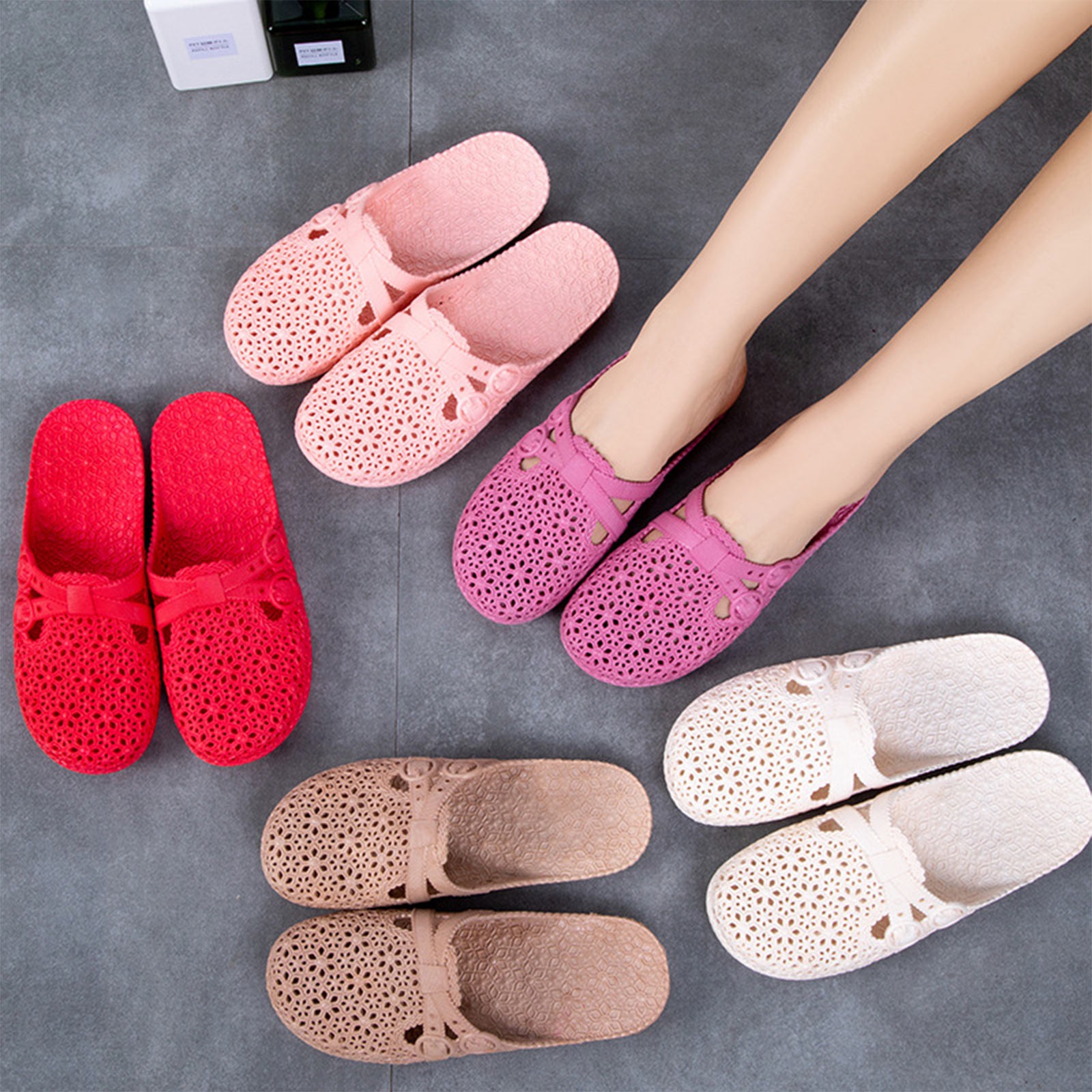 Wrap-Toe Breathable Slippers S - огляд і ціна Women'S Shoes Toms