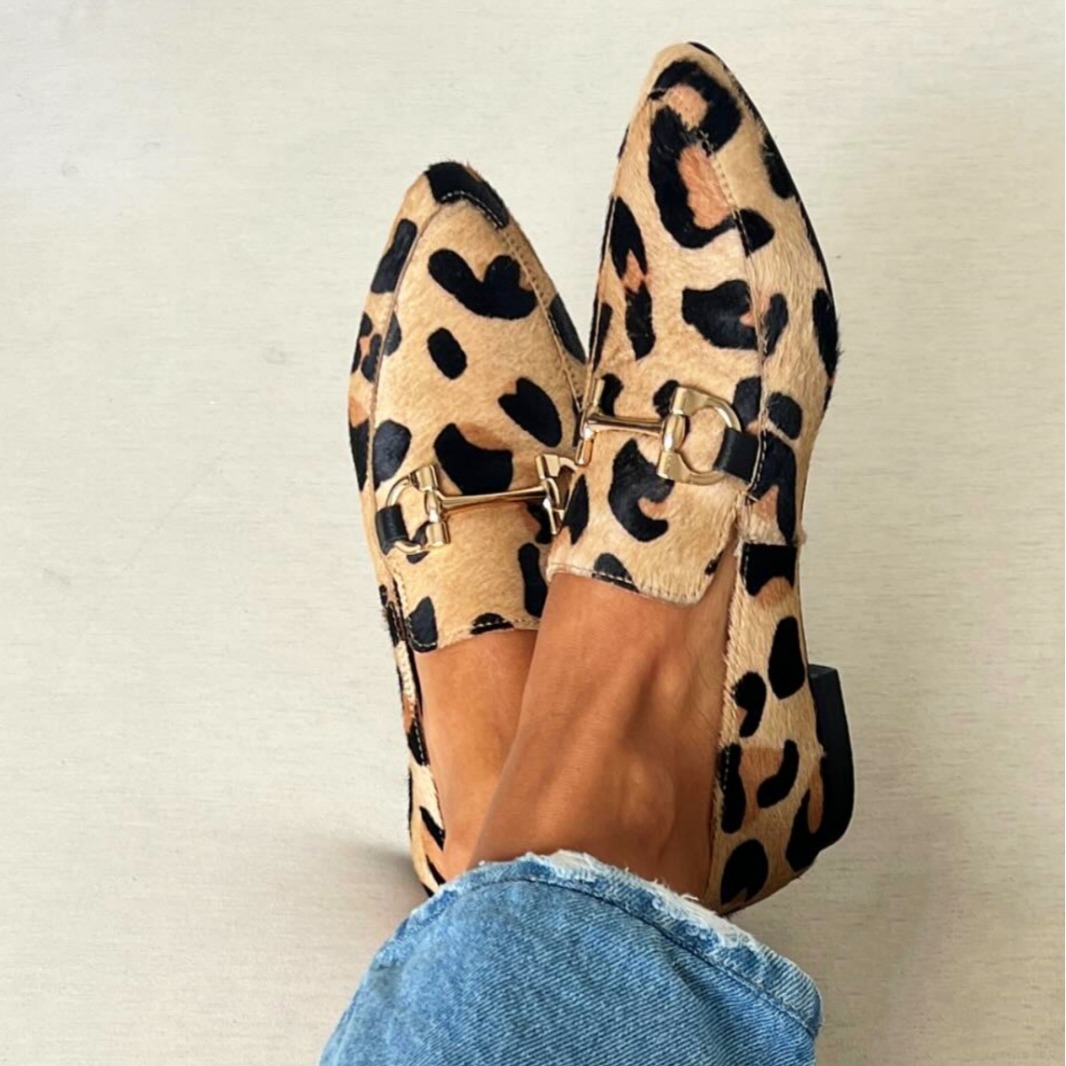 Large Size 40-43 Leopard Print - огляд і ціна Mule Slip On
