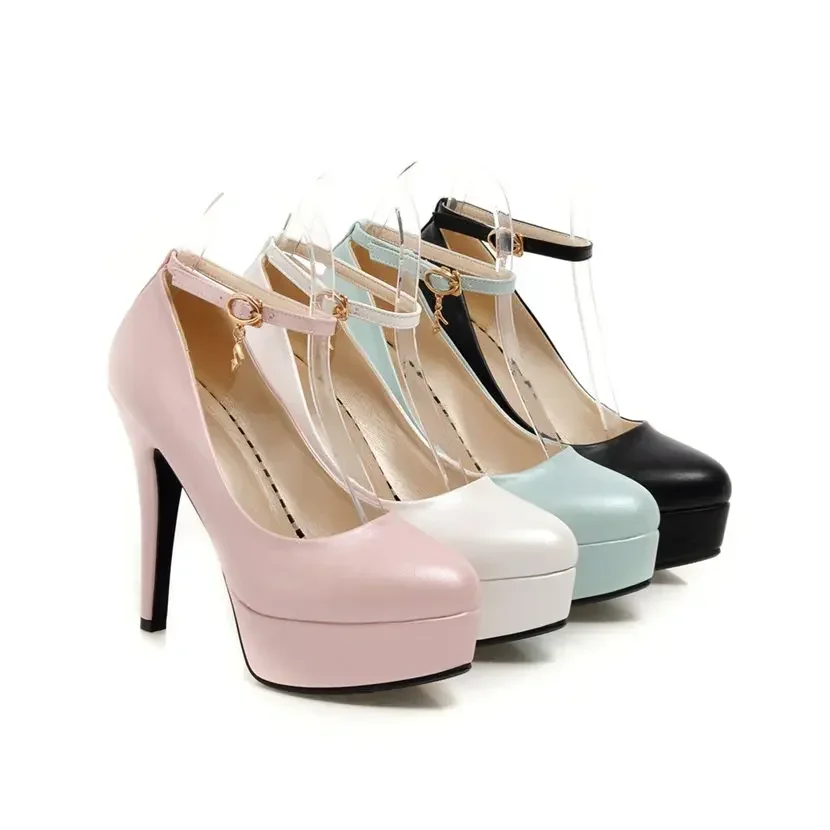 Big Size White Pink Wedding Pa - огляд і ціна Women'S Shoes Navy Blue