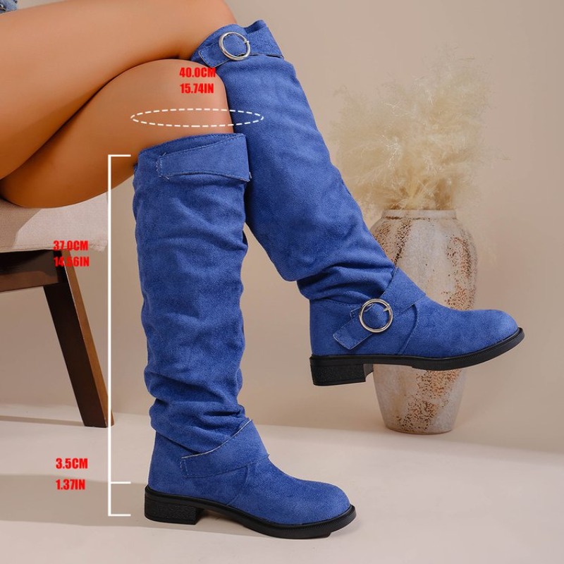 Vintage Western Style Knee Hig - огляд і ціна Knee High Boots Women