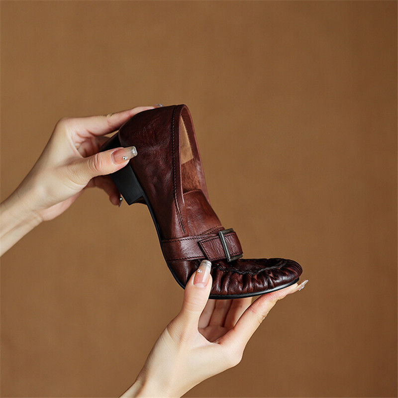New Autumn Genuine Leather Wom - огляд і ціна Women'S Heels