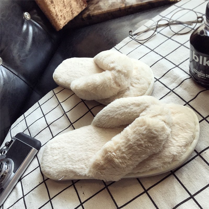 Cross Warm Fluffy Furry Slippe - огляд і ціна Mule Slip On