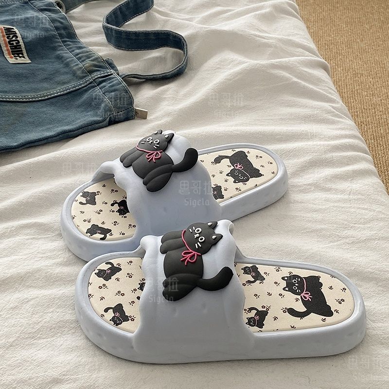 Printting Cute Bear Women Slip - огляд і ціна Women'S Shoes To Men'S Size