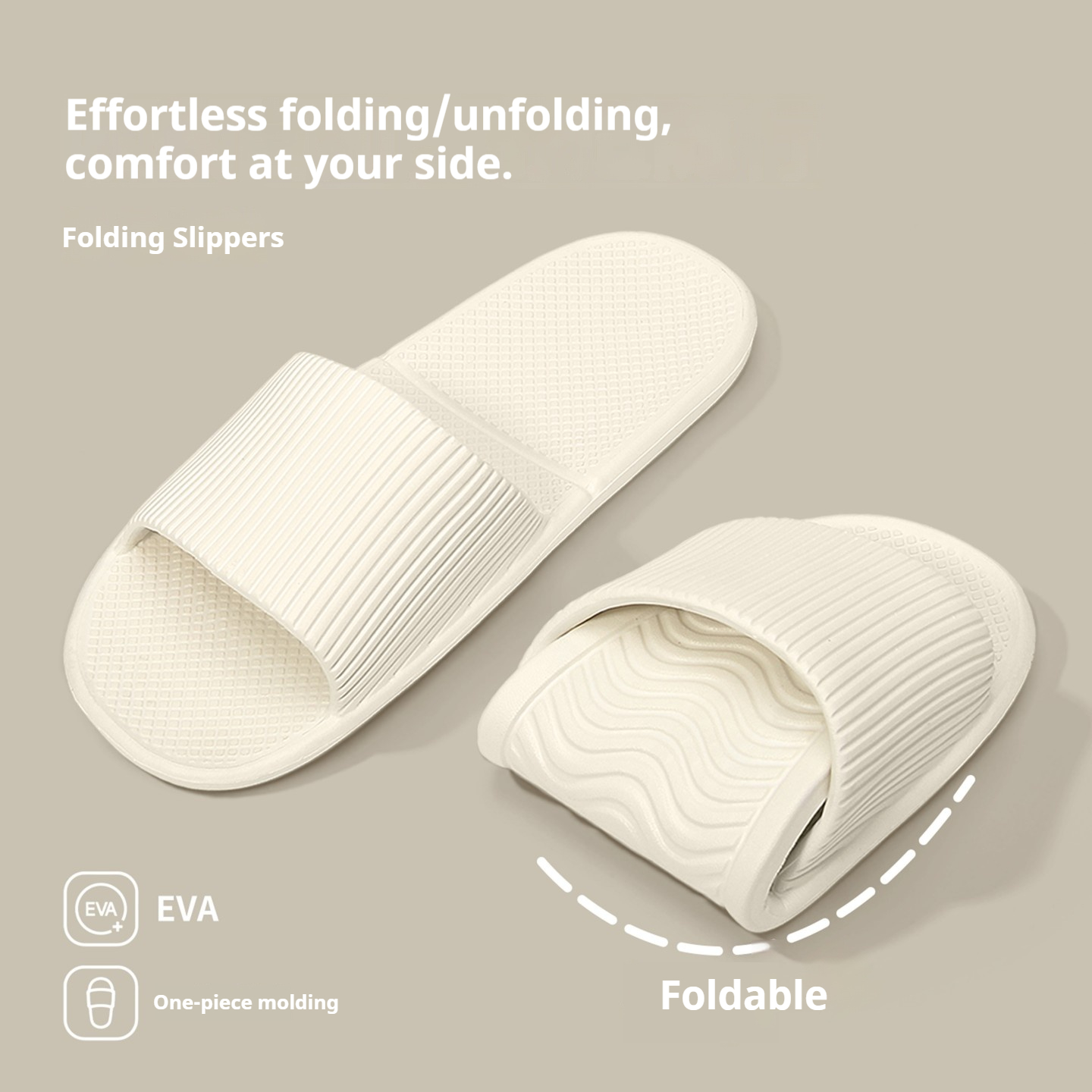 One-piece Mold Foldable Slides - огляд і ціна Mule Slip On
