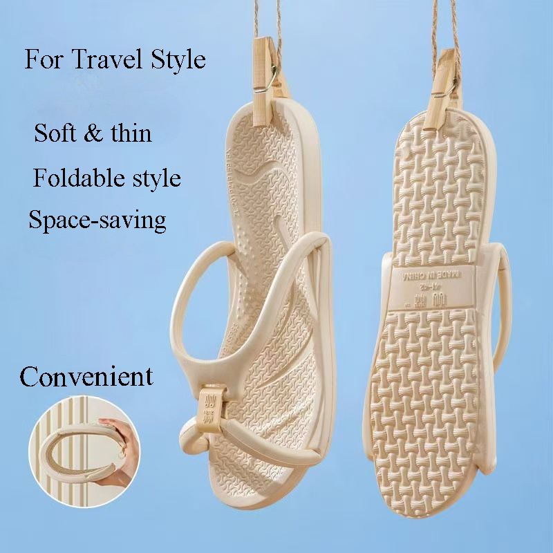 Foldable Travel Slippers Unise - огляд і ціна Mule Slip On