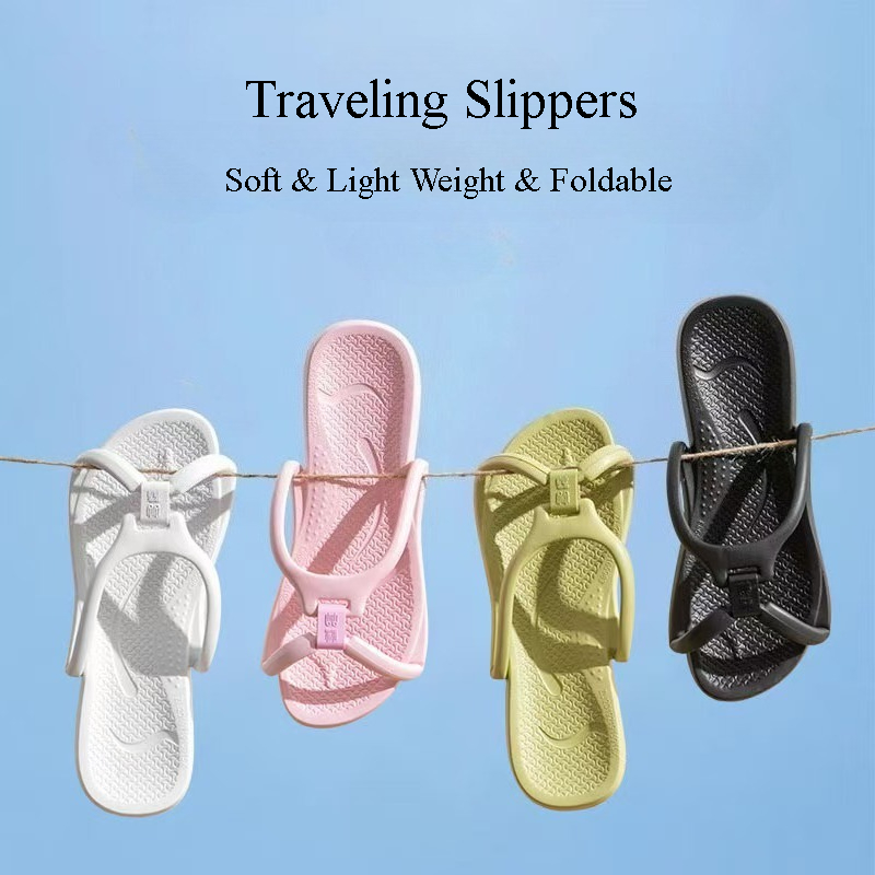 Foldable Travel Slippers Unise - огляд і ціна Mule Slip On