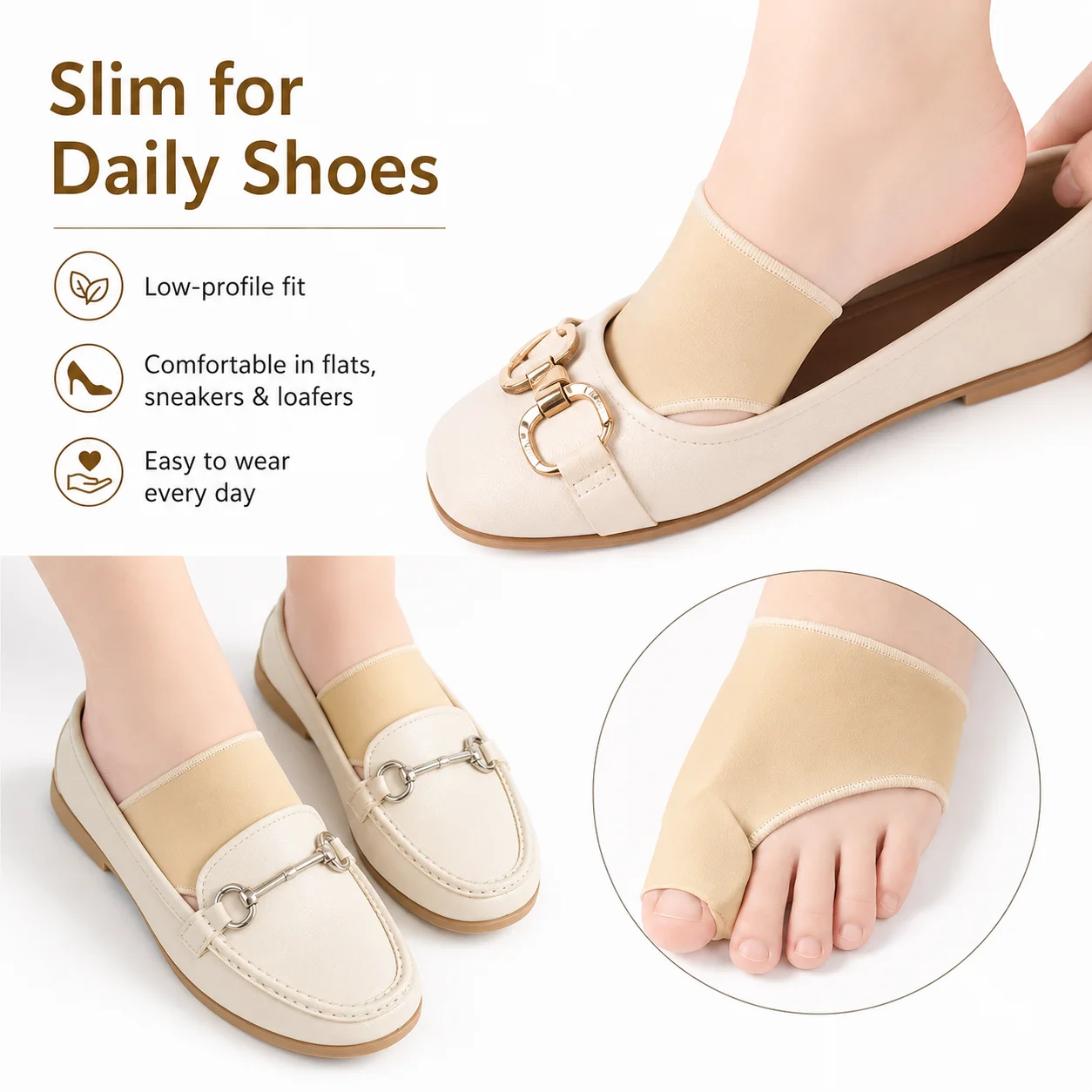 Big Toe Separator Sleeve Bunio - огляд і ціна Women'S Shoes For Bunions