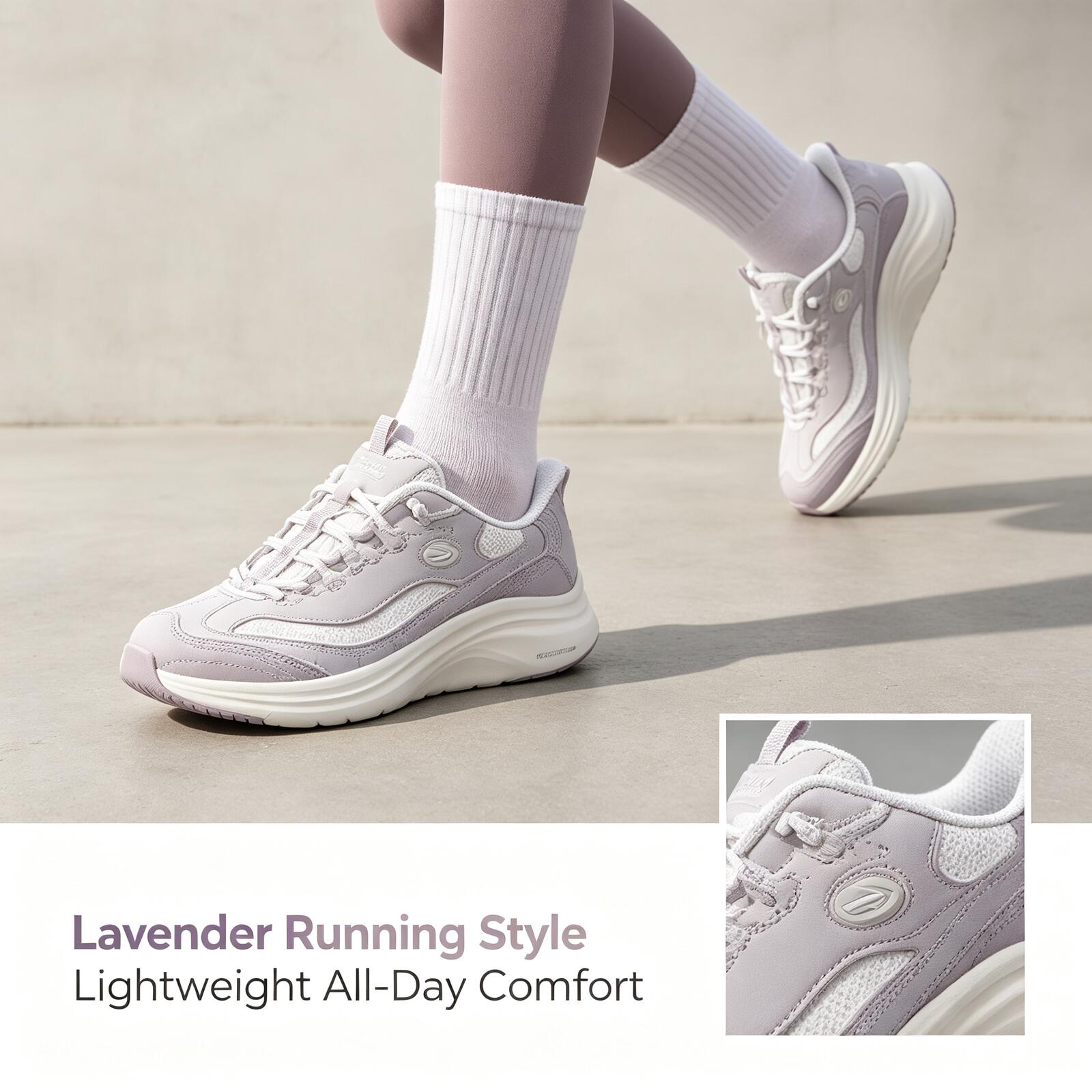 Skechers Women Lavender Memory - огляд і ціна Women Shoes Skechers